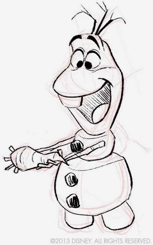 500x800 best photos of frozen olaf drawing - Olaf Frozen Drawing