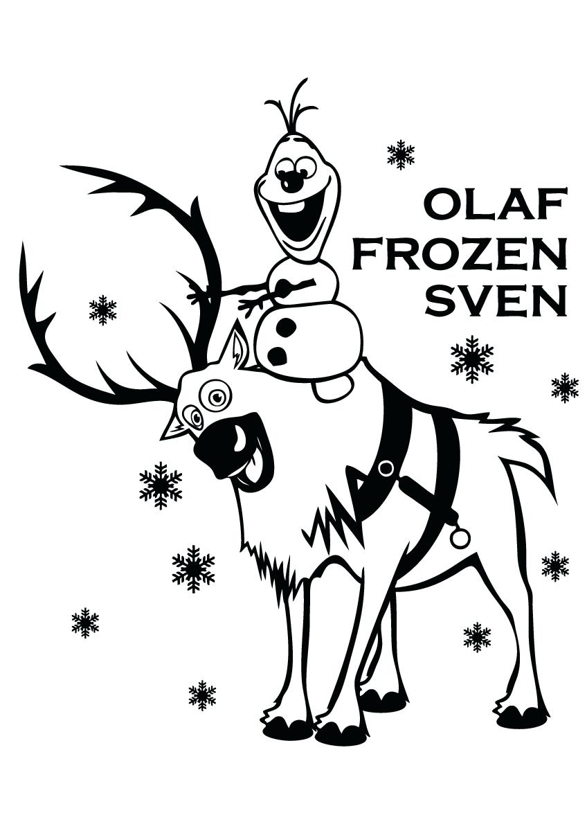 olaf frozen adventure drawing