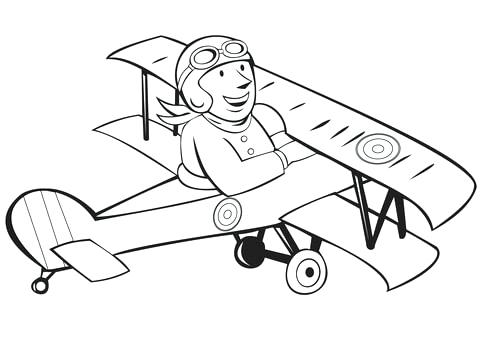 480x339 vintage airplane coloring pages photos of cure for adults online - Old Airplane Drawing