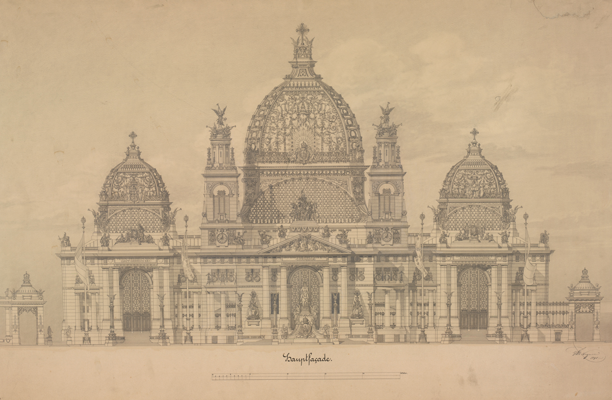1200x784 exhibition architectural master drawings from the albertina - Old Architectural Drawings