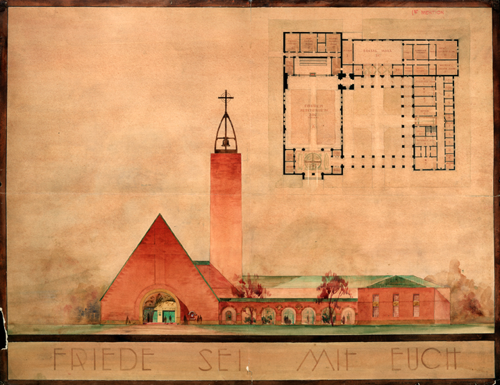 720x555 from beaux arts to bauhaus old student architectural drawings - Old Architectural Drawings