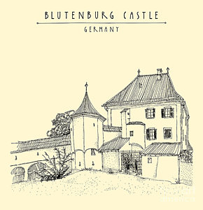 290x300 vintage architectural drawings prints fine art america - Old Architectural Drawings