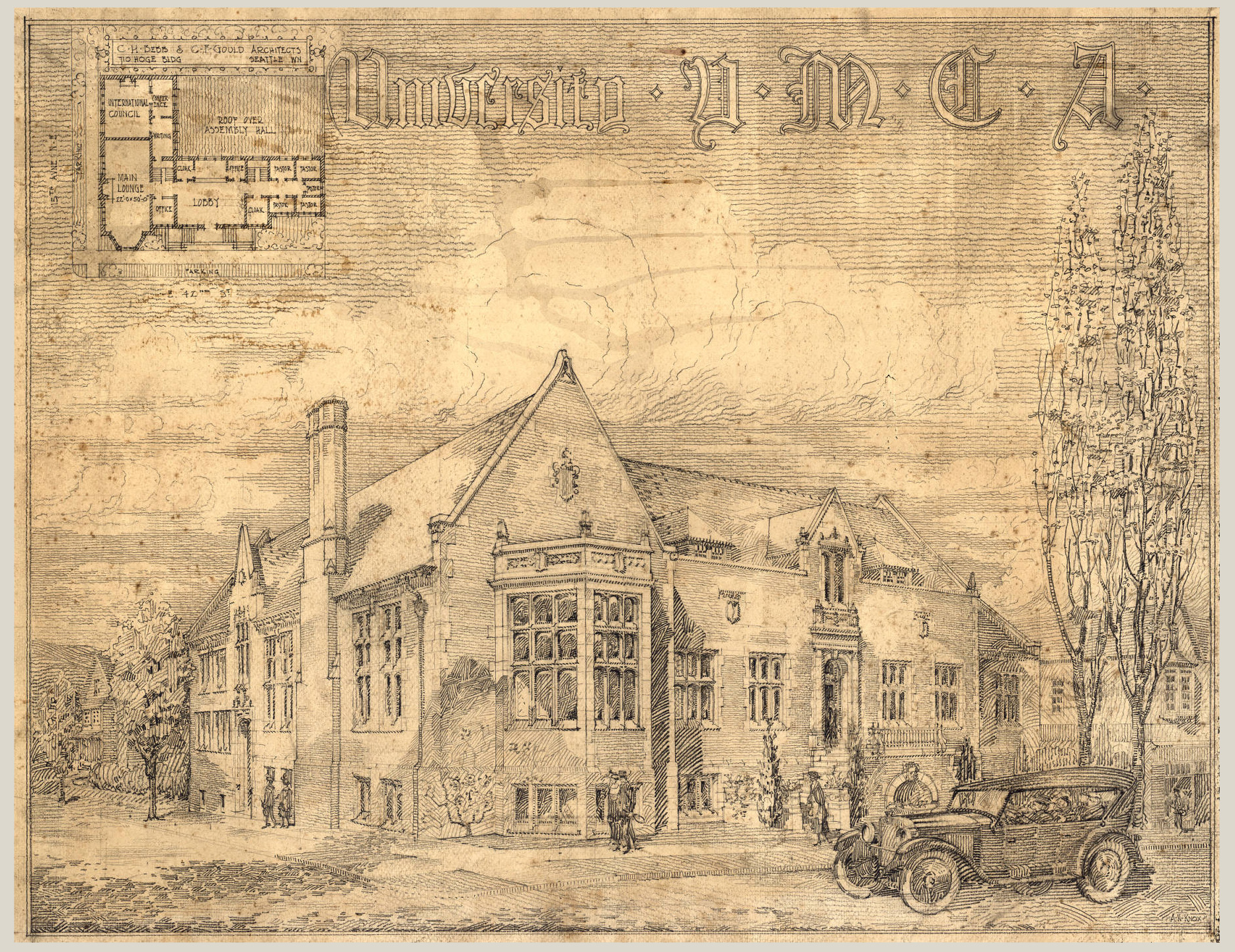 Old Architectural Drawings at Explore collection