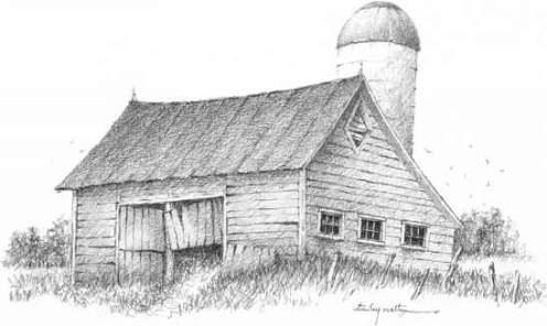 496x296 image result for drawings of old barns old barn - Old Barn Drawings