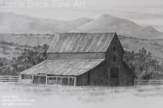 550x366 Lorrie Beck - Old Barn Drawings