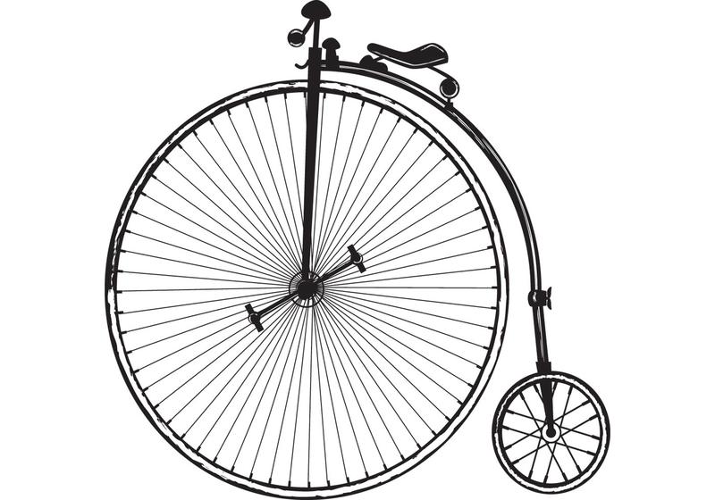 800x560 Old Bicycle Drawing - Old Bicycle Drawing