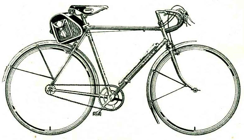 785x451 Retro Raleighs The Raleigh Clubman - Old Bicycle Drawing