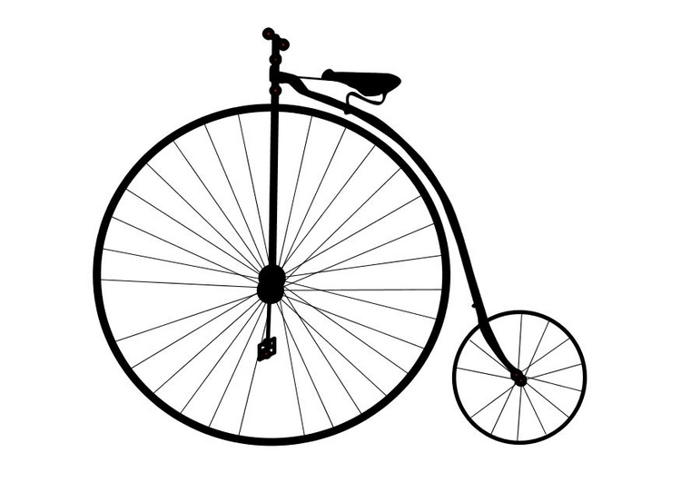 750x531 Terminology - Old Bicycle Drawing