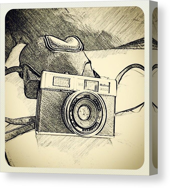 678x750 Old - Old Camera Drawing
