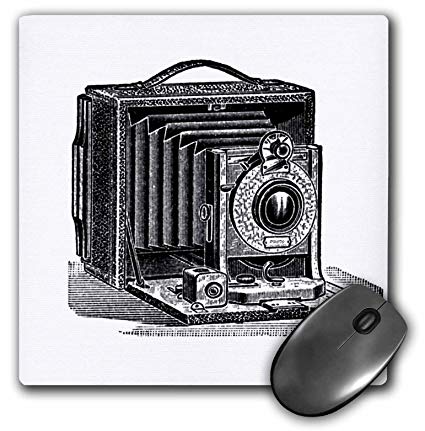 425x431 Black And White Vintage Camera Ink And Pen - Old Camera Drawing