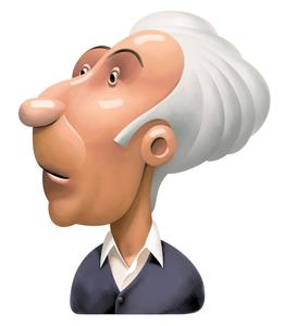 261x300 crime doesn't always pay original hand drawn cartoon drawing - Old Cartoon Drawings