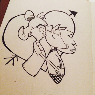 320x320 Heyarnold Drawings On Paigeeworld Pictures Of Heyarnold - Old Cartoon Drawings