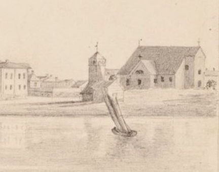 432x340 Filepori Old Church - Old Church Drawing