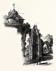 235x300 the old church, winchelsea, east sussex, england, uk drawing - Old Church Drawing