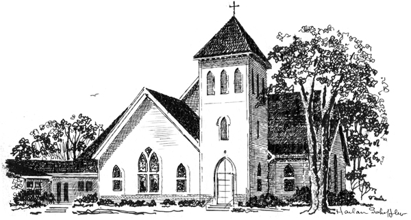 600x321 Church Drawing Deer Park Chamber Of Commerce - Old Church Drawing