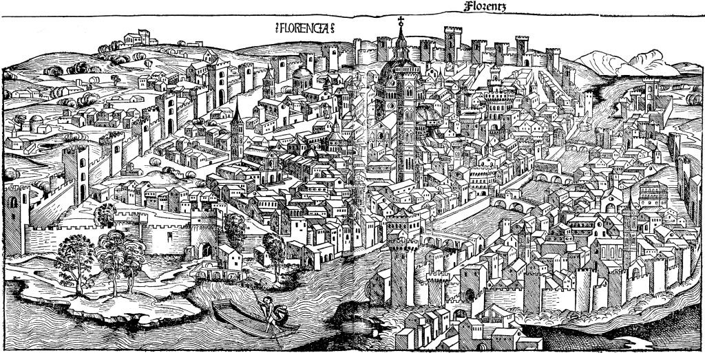 1024x513 The Ancient City - Old City Drawing