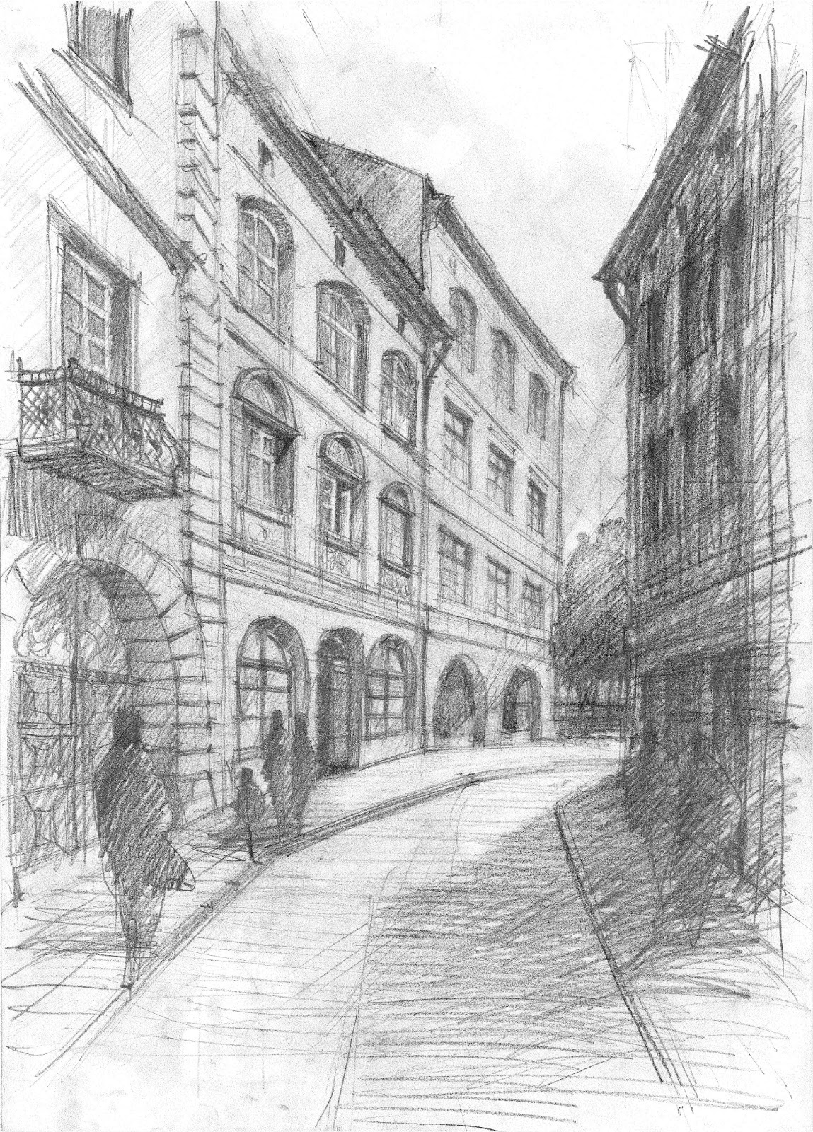 1149x1600 ilikeconcrete january - Old City Drawing