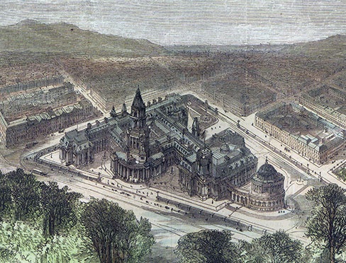 488x372 fileold city hall drawing - Old City Drawing