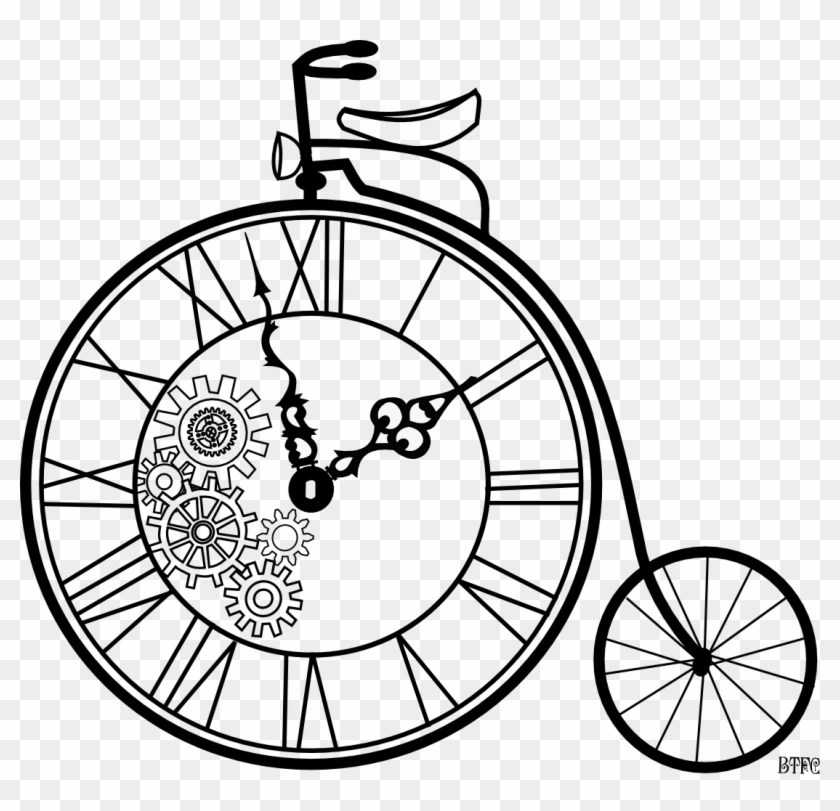840x811 Steampunk Clipart Old Clock - Old Clock Drawing