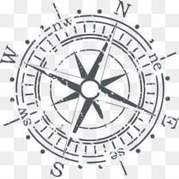260x260 Old Compass Png - Old Compass Drawing