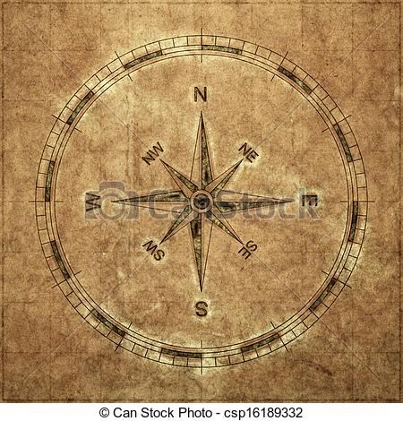 450x470 old compass an image of a nice vintage compass - Old Compass Drawing