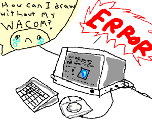 300x250 drawception on an old computer - Old Computer Drawing
