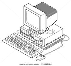 236x220 best tech anatomy images anatomy, anatomy reference, draw - Old Computer Drawing