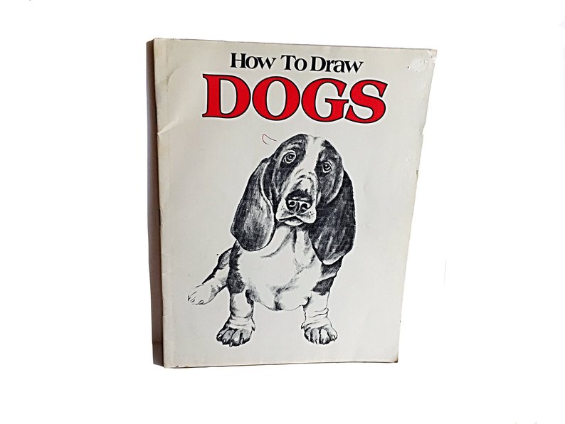 794x596 how to draw dogs vintage dog book old dog book drawing etsy - Old Dog Drawing