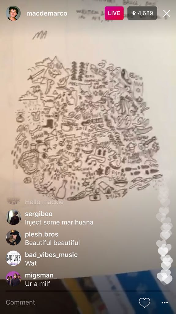 575x1024 Original Drawing Of The 'this Old Dog' Album Cover Drawn - Old Dog Drawing