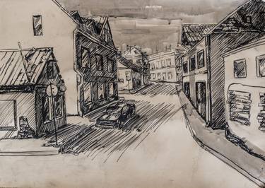 375x266 Old Street Drawing - Old Drawings