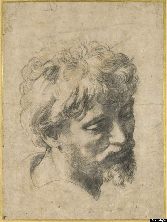 570x756 Raphael Drawing Sets Records At Sotheby's Old Masters Sale - Old Drawings