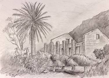 375x270 old farm house drawing - Old Farm Drawing