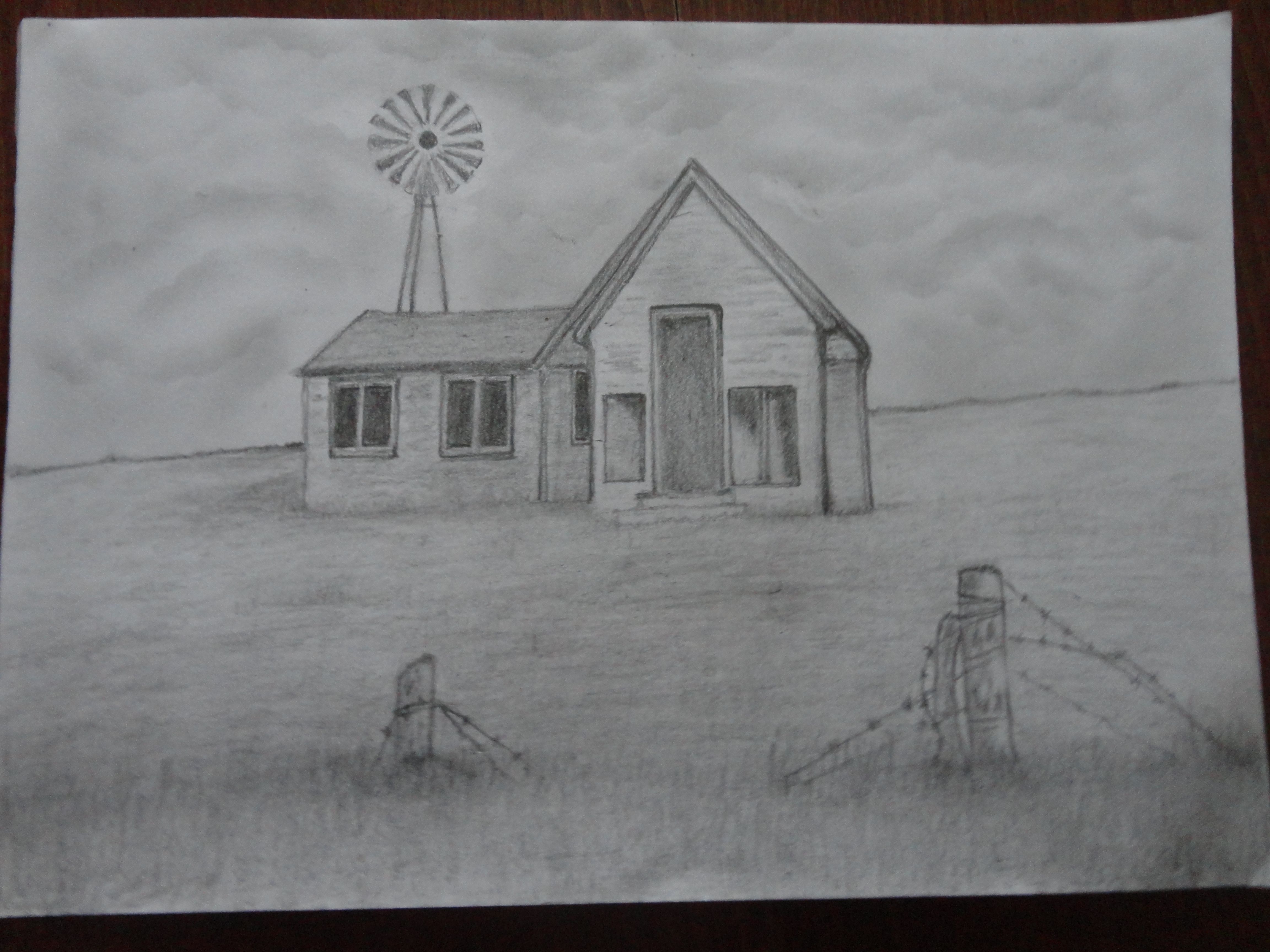 Old Farm Drawing at Explore collection of Old Farm