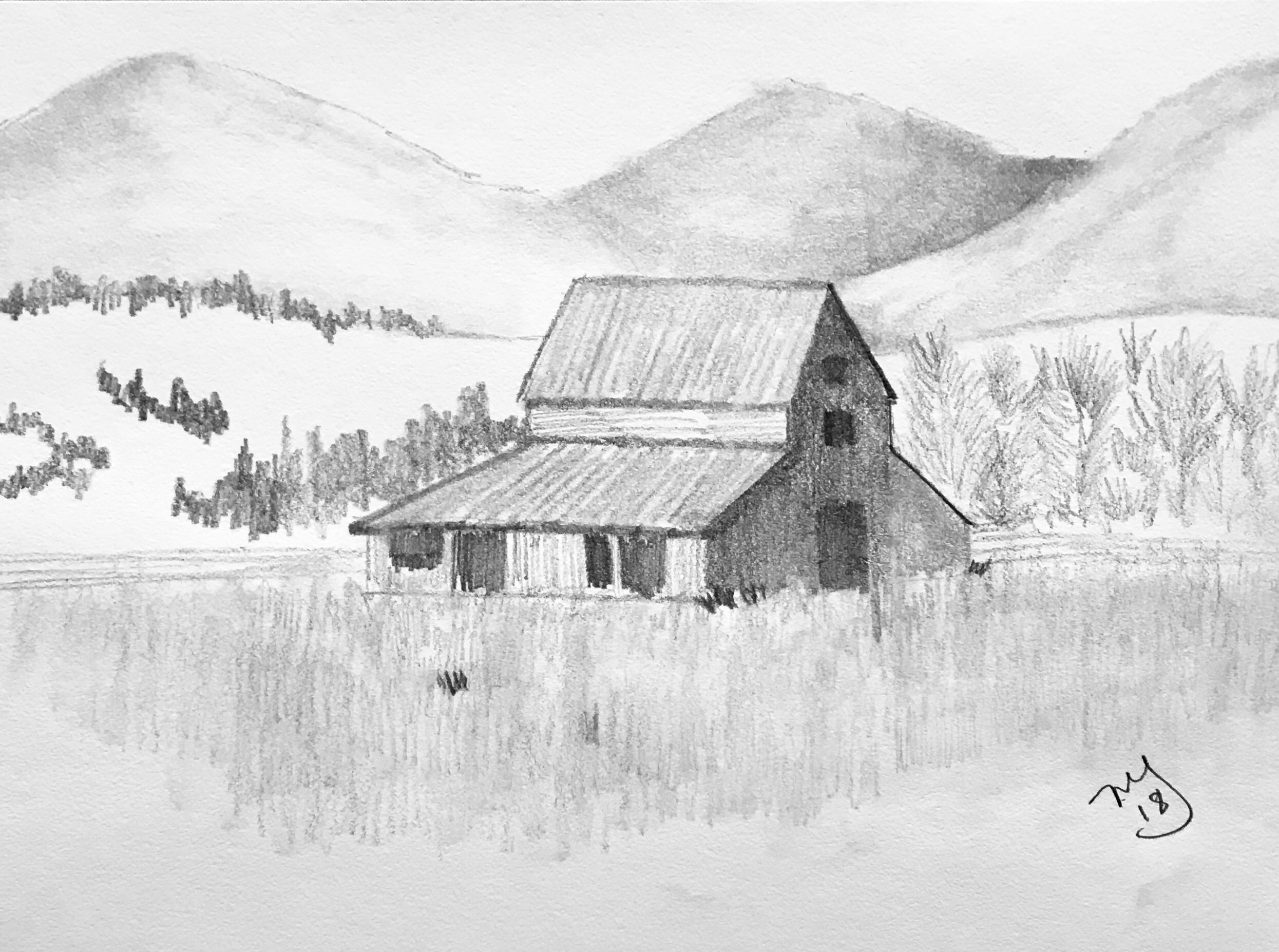 Farmhouse рисунок