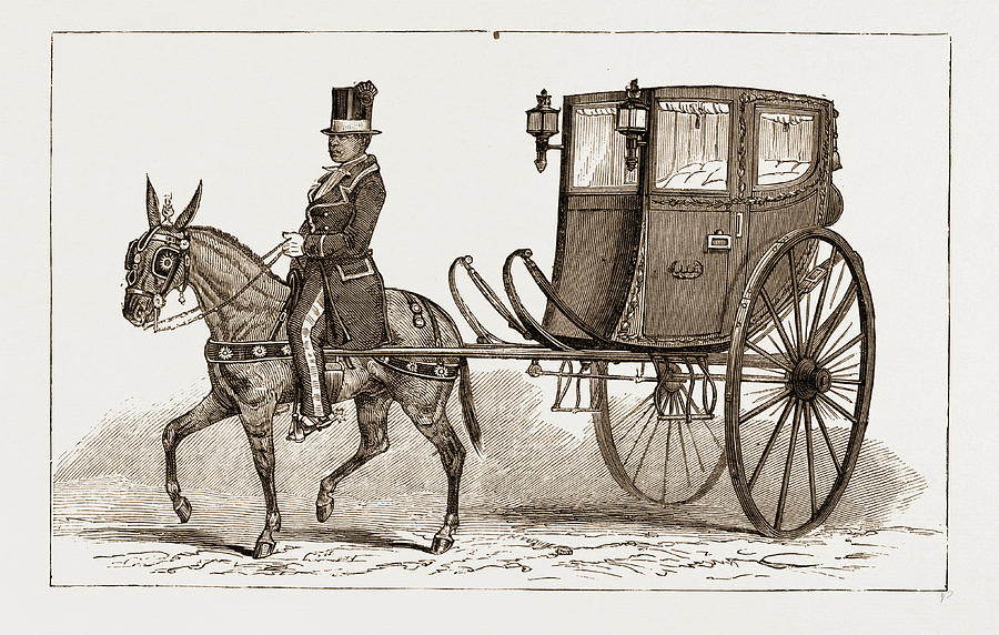 900x572 the caleza, or old fashioned carriage of the country drawing - Old Fashion Drawing
