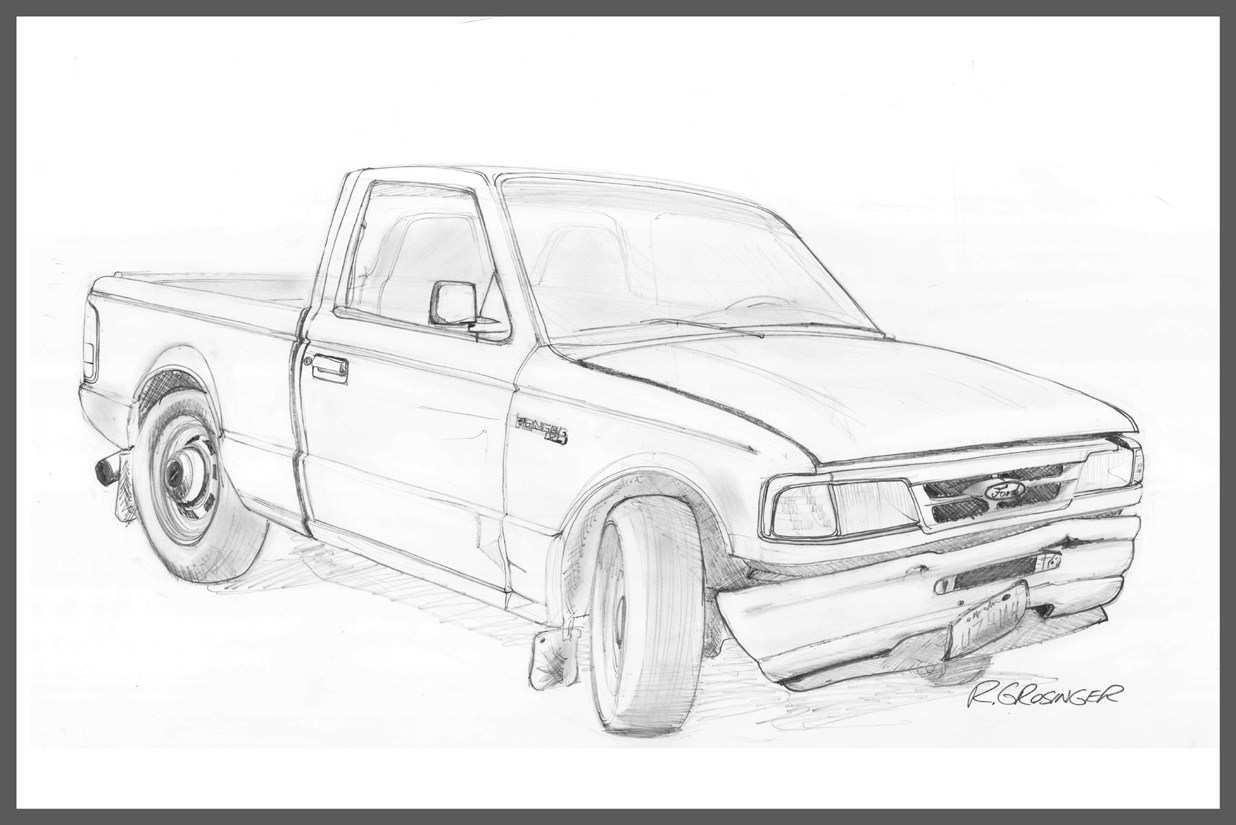 1236x825 ford trucks drawings average the gallery for old chevy truck - Old Ford Truck Drawing