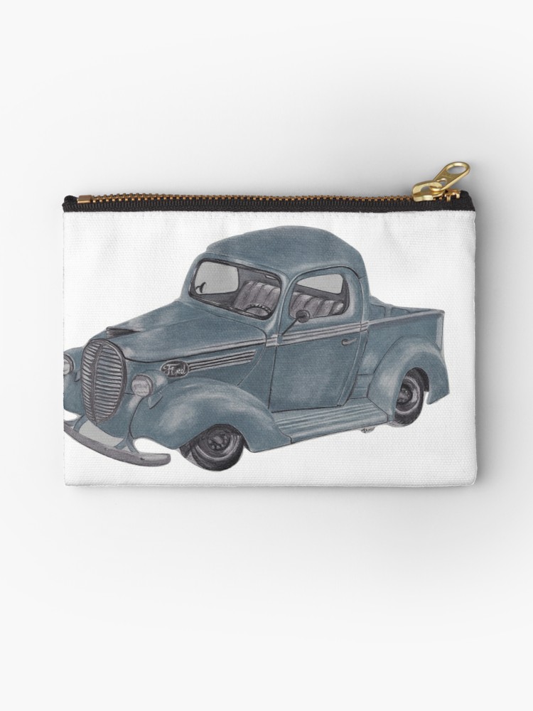 750x1000 old ford pickup truck studio pouches - Old Ford Truck Drawing