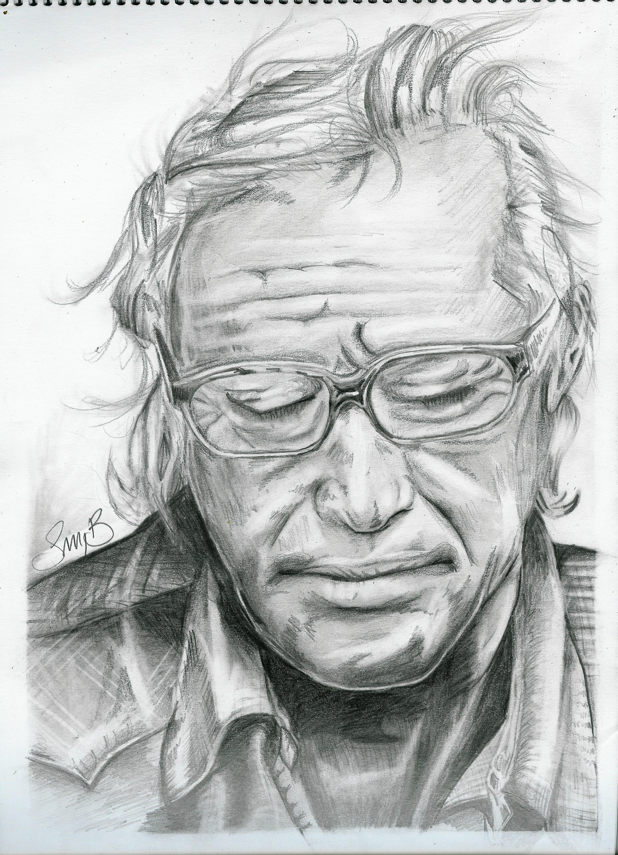 Old Guy Drawing at PaintingValley.com | Explore collection of Old Guy ...