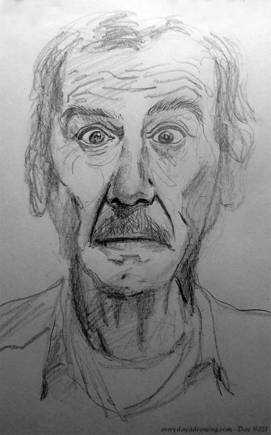 Old Guy Drawing at PaintingValley.com | Explore collection of Old Guy ...