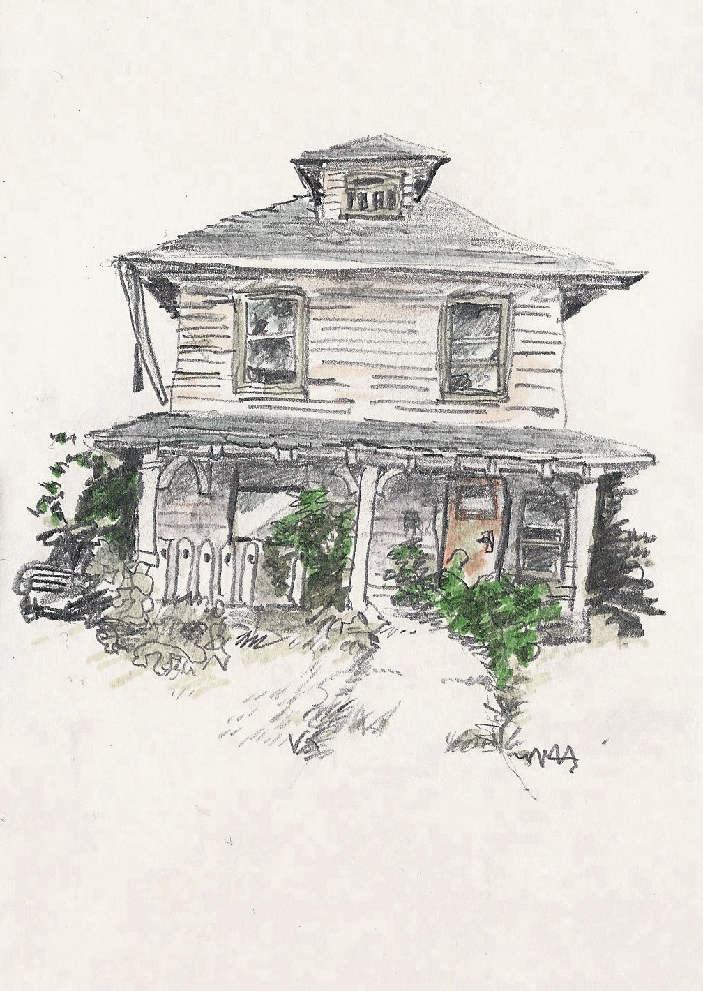 Old House Drawing at Explore