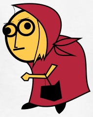 190x239 old lady cartoon drawing kids' t shirt spreadshirt - Old Lady Cartoon Drawing