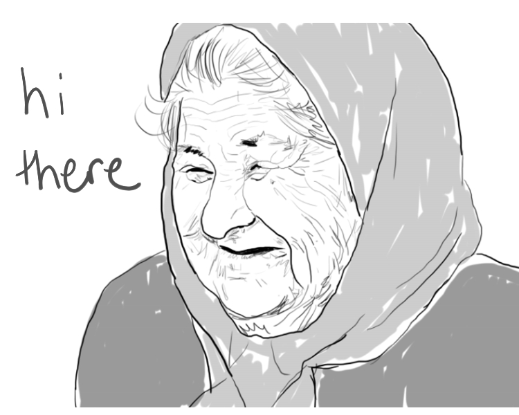 750x600 old lady some bad plankton - Old Lady Drawing