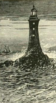 186x340 Lighthouse Drawing - Old Lighthouse Drawing