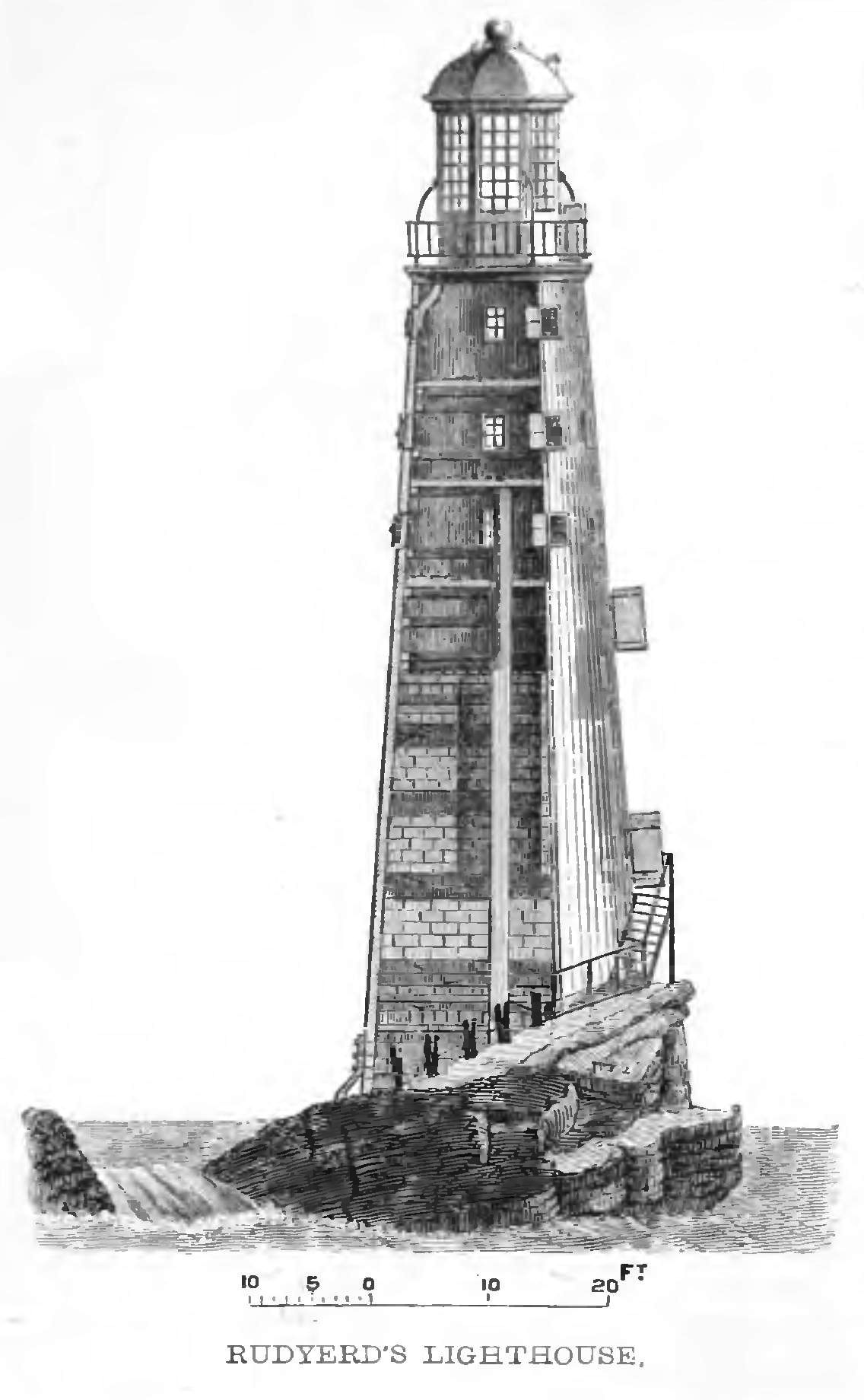 1136x1840 Filerudyard Lighthouse - Old Lighthouse Drawing