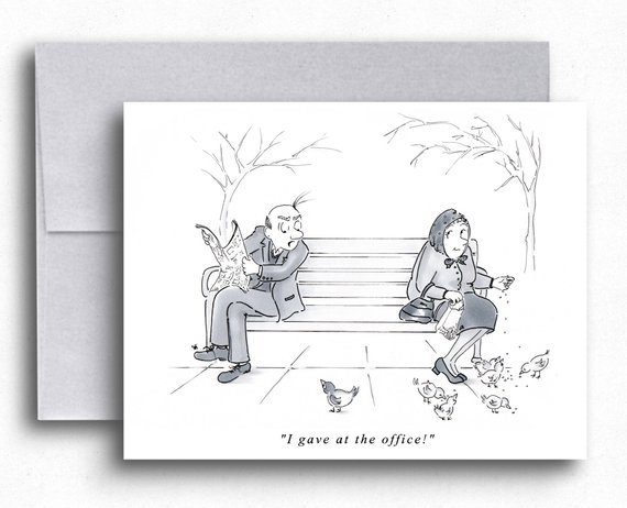 570x462 cards for old people funny greeting cards old man cartoon etsy - Old Man Cartoon Drawing