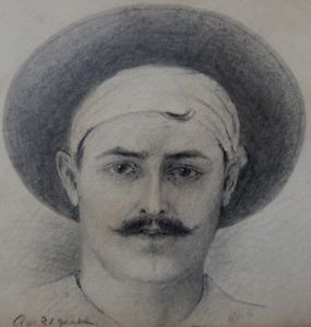 285x300 george h moulton portrait of year old man drawing - Old Man Drawing