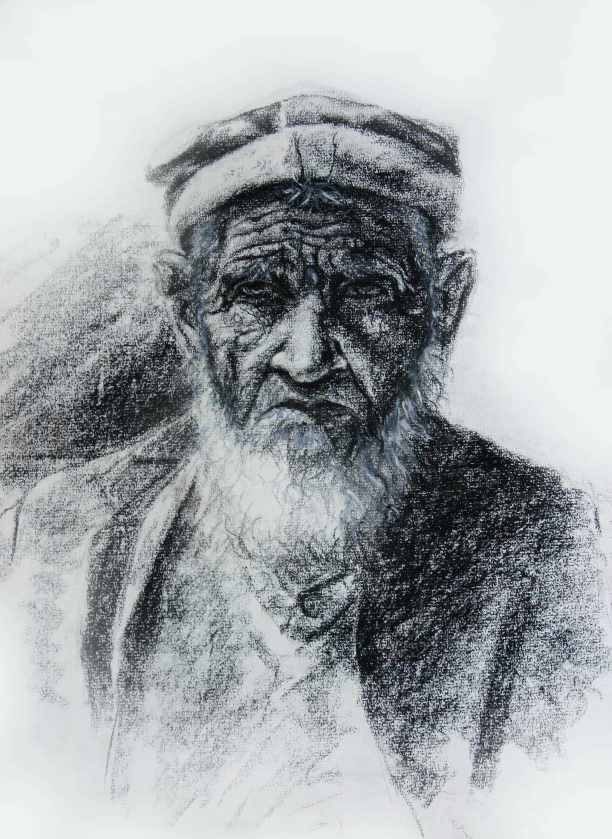 2048x2808 old man - Old Man Drawing
