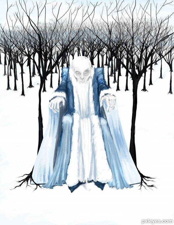 600x776 old man winter drawing contest - Old Man Winter Drawing