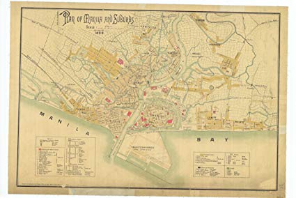425x284 vintography x inch philippines old nautical - Old Map Drawing