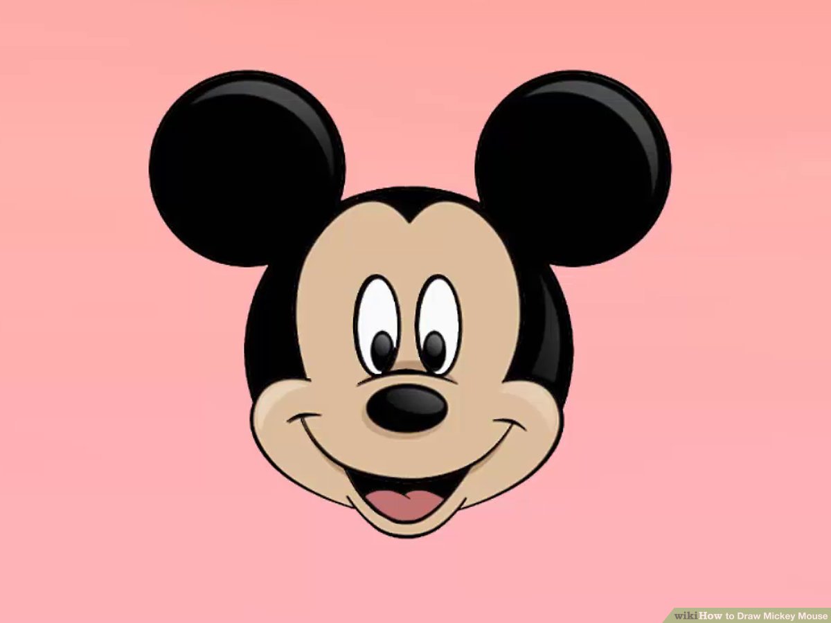 Old Mickey Mouse Drawing